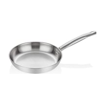 Mm Çelik Kızartma Tavası 32 Cm Gri