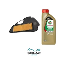 Rks Freccia 125 Castrol Yağ Ve Hava Filtre Bakım Seti Bs0024