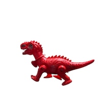 Pilli Işıklı Müzikli Dinozor Kırmızı