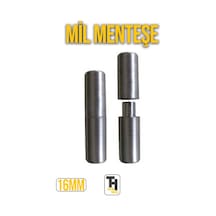 Mil Menteşe Ağır Yük Tipi Ekstra Dayanıklı Kolay Montajlı Ürün 16 Mm
