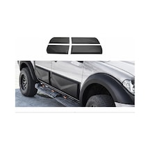 2005-2010 Ni Ssan Navara D40 Jumbo Kapi Gövde Kaplama Kabartma 4 Parça Set