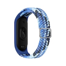 Xiaomi Mi Band 3 Uyumlu Krd-49 Örgü Zore Kordon-briliant Blue