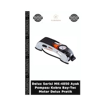 Delux Serisi Mk-4850 Ayak Pompası Kobra Bay-tec Motor Delux Pratik