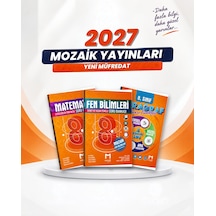 Mozaik Yayınları 8. Sınıf Matematik-fen Bilimleri-paragraf Soru Bankası Seti 3 Kitap
