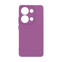 Zore Redmi Note 13 Pro 4g Kılıf Ogaa Biye Silikon - Mor