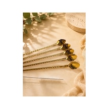 Pipetli Latte Kaşığı Altın Altın