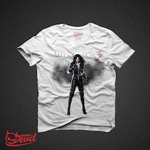The Witcher 3 The Wild Hunt Yennefer Of Vengerberg Beyaz Tişört
