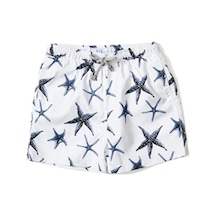 Fiji Ice Star Desenli Erkek Cocuk Mayo Beyaz