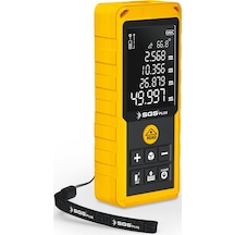 Sgs5425 - 60 Metre Lazer Metre Mesafe Ölçer Pisagor - Alan - Hacim - Mesafe - Otomatik Alçı Ölçümü