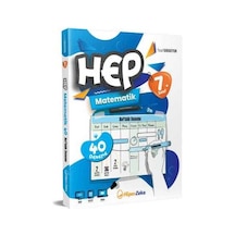 7. Sınıf Hep Matematik Haftalık Deneme Föyleri Hiper Zeka Yayınla