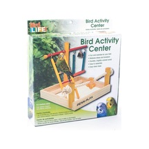 Ayrex Bird Life Ahşap Oyun Parkı, Muhabbet Kuşları Ve Papağanlar İçin Mükemmel, Küçük