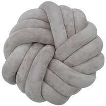 Suntek 4 Renk Peluş Dekoratif Kırlent Yumuşak Arka Koltuk Gri Gri