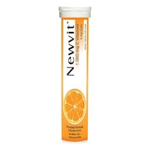 Newvit Vitamin C Çinko 20 Efervesan Tablet - Portakal Aromalı