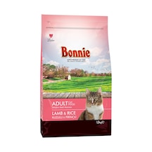 Bonnie Kuzu Etli ve Pirinçli Yetişkin Kedi Maması 1500 G