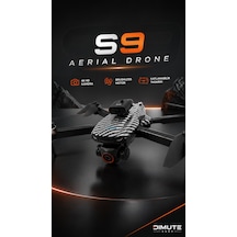 S9 Aerial Drone Hd 4k Kamera Brushless Motor 3000mah Batarya