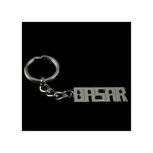 Basar - 487 - - Kmrsfres - İsimli Anahtarlık- Çok Renkli