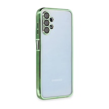 Galaxy A13 4g Kılıf Razer Lensli Silikon - Yeşil