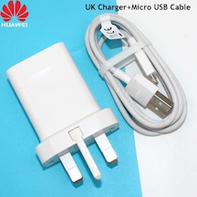 Huawei 5 V/2a Şarj Cihazı 10 W İngiltere Tak Adaptörü 100 M Mikro Usb Kablosu P6 P7 P8 Mate 9 Lite Onur 8 Lite 8x Nova 3i 2i Y9 Y7