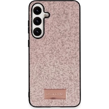 Onegif  Samsung  Uyumlu Galaxy A25 5g Bright Simli Kapak - Pembe