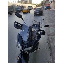 Zeus Motor 2018-2021 Yamaha Tracer 900 Uyumlu Uzun Ön Cam Füme