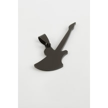 Nrzsnt Gitar Çelik Kolye Ucu 4 Cm-siyah Çok renkli