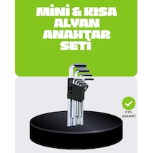 9 Parça Alyan Anahtar Seti Bisiklet Mobilya Ve Otomotiv Uyumlu 47259561