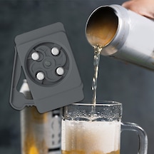 Springsun Pratik Abs Kutu Açacağı - Keskin Olmayan Kenar, Kolay Kullanım, Ev & Dış Mekan İçin Koyu Gri