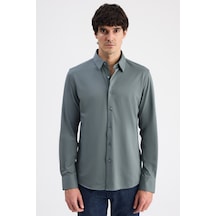 D'S Damat Ds Damat Slim Fit Haki Örme Gömlek 6hf02g801281m Çok Renkli