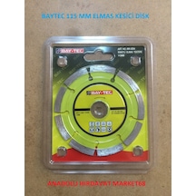 Baytec 115 Mm Elmas Testere Seramik Beton Tuğla Kesici Disk