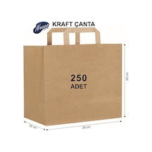 Kraft Çanta 250'li 28 x 28 x 16 CM