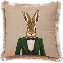 Mr. Rabbit Kadife Yastık/kırlent Dolgu Boncuk Elyaf Uluslararası Yıkama Ve Solmama Sertifikası Çok Renkli