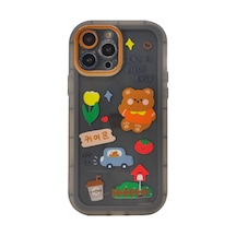 Nettech Apple Uyumlu  iPhone 13 Pro Max Gif Seri Arka Koruma Kılıf