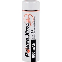 Power-Xtra 600 mAh 1.2 V Başsız AA Ni-CD Şarj Edilebilir Kalem Pil Power-Xtra 600 mAh 1.2 V Başsız AA Ni-CD Şarj Edilebilir Kalem Pil