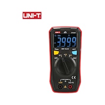 Unı-t Ut123t Dijital Mini Multimetre Test Cihazı Otomatik Dc Ac Voltmetre Frekans Kapasite Ohm Metre Ölçüm Aletleri
