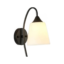 Agoodshop Led Duvar Lambası Otel Başucu Dekorasyon Yatak Odası Başucu Lambası Retro Ferforje Duvar Lambası Ahşap