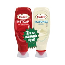 Calvé Ketcap 610 G + Mayonez 540 G 3'li Avantaj Paketi Mıchu