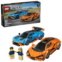 LEGO® Speed Champions Lamborghini Revuelto & Huracán STO 77238 - 10 Yaş ve Üzeri Çocuklar için Yarış Arabası Oyuncak Yapım Seti (607P)