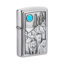 Zippo Çakmak Wolf & Pack Emblem 49295-083609