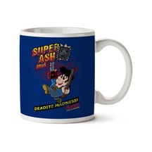 Super Mario Evil Dead Ash Bros İki Tarafı Baskılı Kupa Bardak Çok Renkli