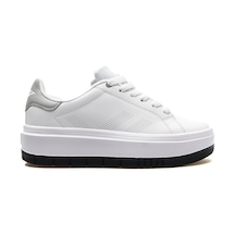 Loyal Kadın Bağcıklı Sneaker Günlük Spor Ayakkabı 24k Loyal Z Beyaz Beyaz