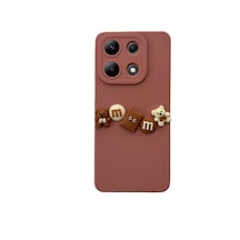 Xiaomi Redmi Note 13 Pro 4g Kılıf 3d M Bear Kamera Korumalı Silikon Kapak