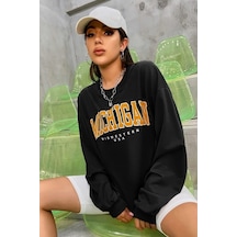 Mad Girls Siyah Sweatshirt Mg785 Siyah