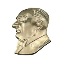Atatürk Silueti Pirinç Döküm -Iı
