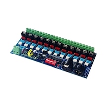 Yüksek Voltajlı 6/12 Kanallı Dmx512 Dekoder 50hz 6/12ch Dimmer Akkor Ampul Sahne Aydınlatması İçin Uygun Ac110v-220v Ws-dmx-hvdım-12ch
