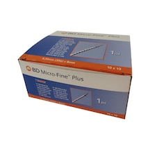 Bd Micro-Fine Plus Enjektör 1 ML 100 Adet