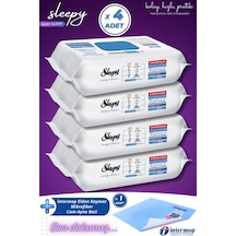 Easy Clean Çamaşır Suyu Katkılı Yüzey Temizlik Havlusu 4x100 400 Yaprak Intermop Slim Cam Bezi Diğer