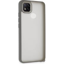 Xiaomi Redmi 9c Kılıf Elegant Kapak - Titan Gri -