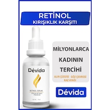 Devida Yaşlanma ve Kırışıklık Karşıtı Göz Çevresi Retinol Serum 30 ML