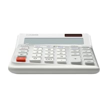Casio De-12e-we Beyaz 12 Hane Masa Üstü Ergonomik Tuşlu Hesap Makinesi Diğer