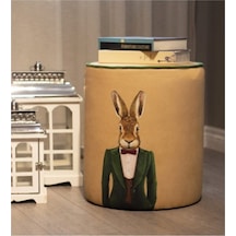 Mr. Rabbıt Puf Kumaşı Süettir. Uluslararası Solmama Sertifikasına Sahiptir. Çok Renkli